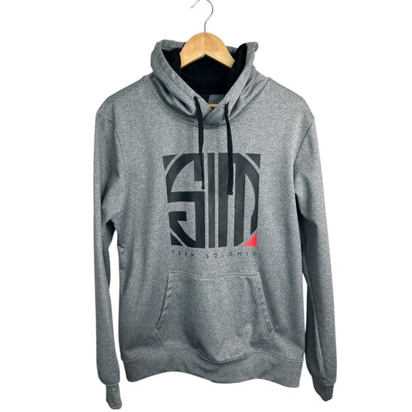 Team Solomid Other - Team Solomid (TSM) Esports Gamer Pullover Men’s Large Gray Hoodie Oversized Logo